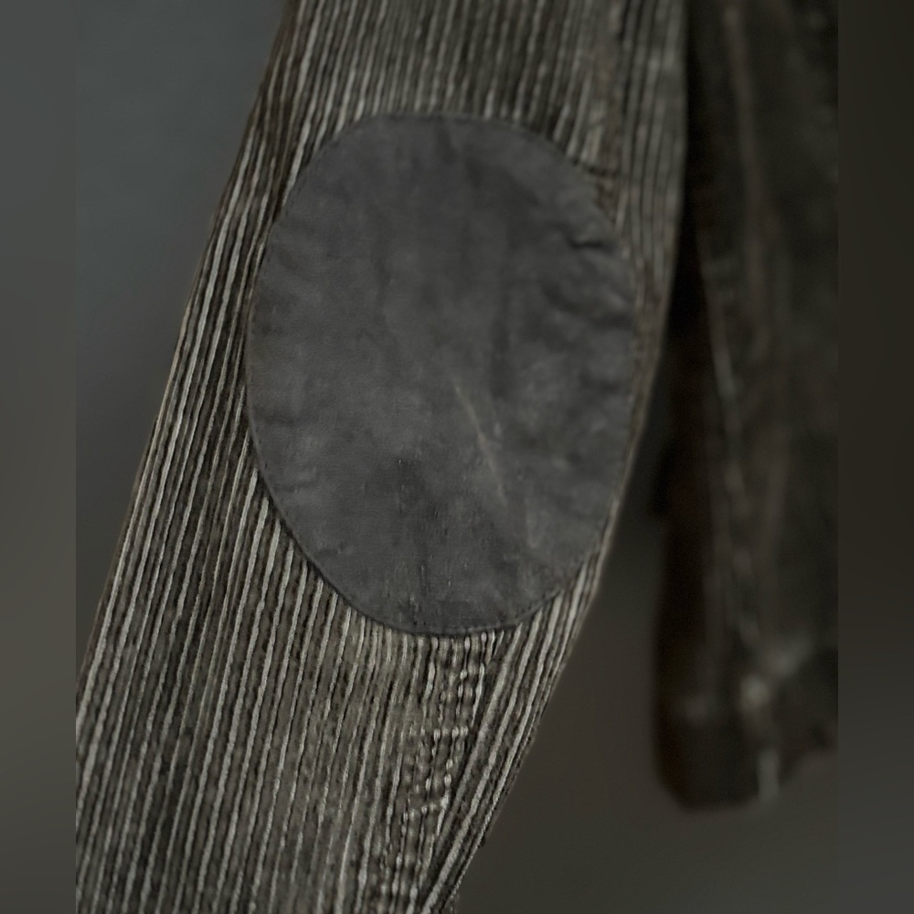 🕊️ LOFT Dark Olive Gray Corduroy Petites Blazer - Picture 11 of 16